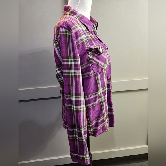 Arizona Jean's Company Lightweight Multicolored Flannel. Size XL. - Picture 3 of 8